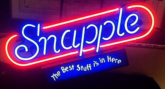 Snapple Neon Signs